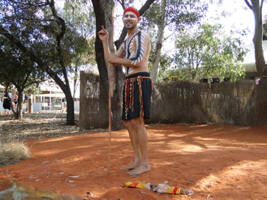 Aboriginal dances at Cultural Center