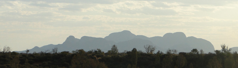 Kata Juta view from lookout