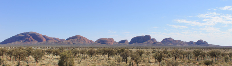 The Olgas from Dune Viewing