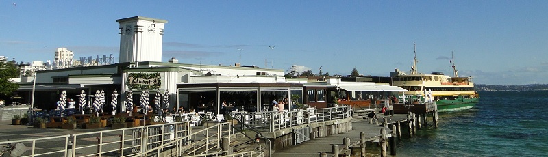 Manly's quay