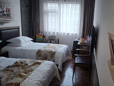Our room at Hotel Nostalgia