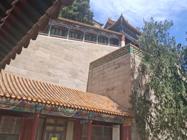 First part of stairs at the Summer Palace