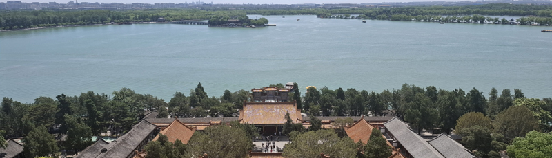 View from the tower of the Summer Palace