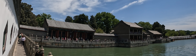 Walking around the Summer Palace
