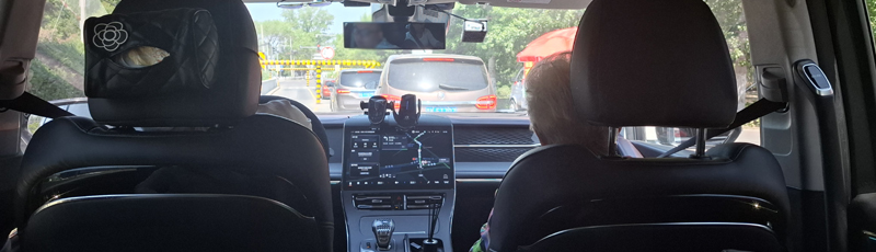 In our way to Mutianyu