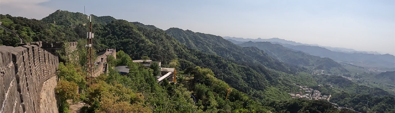 Wall's exit in Mutianyu