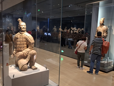 Exhibit Hall in Terracota Warriors