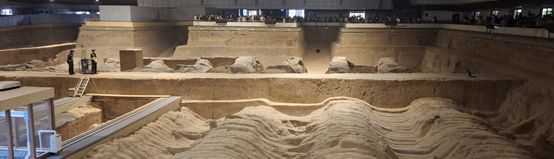 Pit 2 of Terracota Warriors