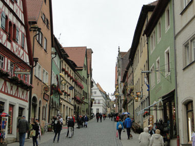 Calle Plonlein en Rothenburg odT