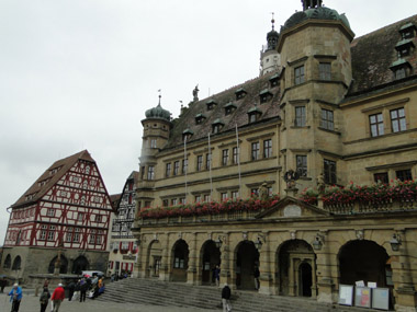 Rathaus en Rothenburg odT