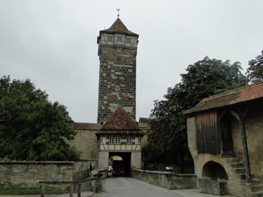 Roeder Tower in Rothenburg odT