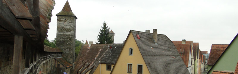 Rothenburg ob der Tauber walls