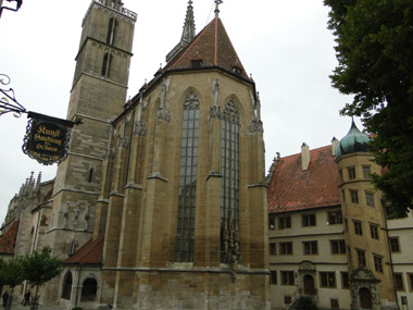 Catedral de san Jacobo en Rothenburg odT