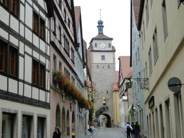 Torre blanca en Rothenburg odT