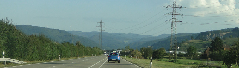 Black Forest road