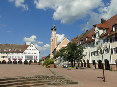 Marktplatz view from restaurant