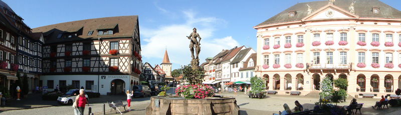 Plaza principal de Gengenbach