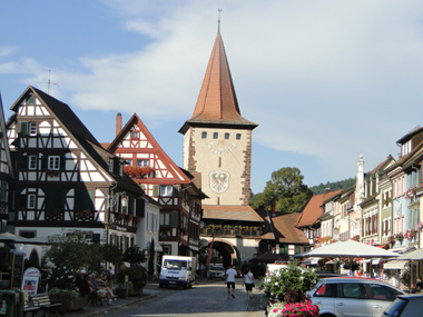 Oberturm, la torre ms icnica de Gengenbach