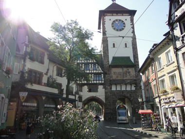 Schwabenstor, gate to Freiburg's Old City