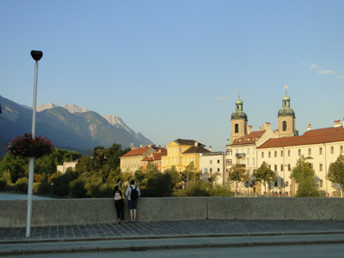 Imagen del centro de Innsbruck