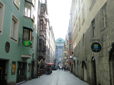 Streets of Innsbruck's Old City