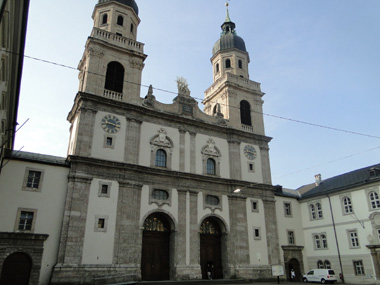 Iglesia de los jesuitas en Innsbruck