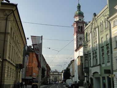 Innsbruck's Triumphal Arch