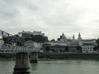 Mozart's Bridge in Salzburg