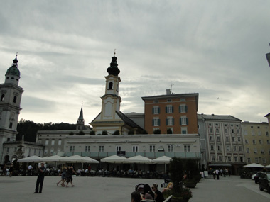 Residentplatz en Salzburgo