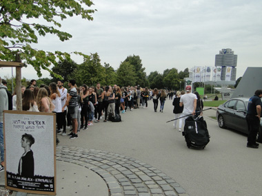 Concierto de Justin Bieber en Munich