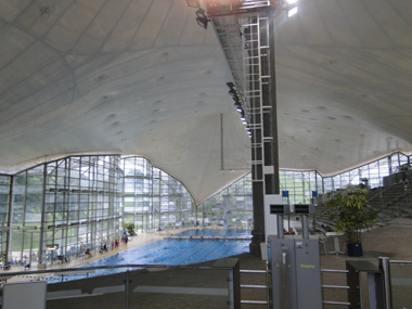 Swimming pool in Olypia-Schwimmhalle