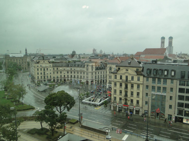 Vista aerea de Karlsplatz