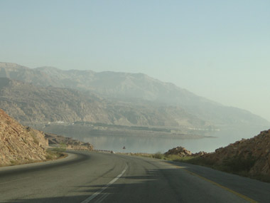 Dejando el Mar Muerto