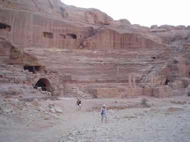 Teatro romano en Petra