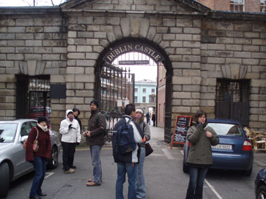Entrada al Castillo de Dublín