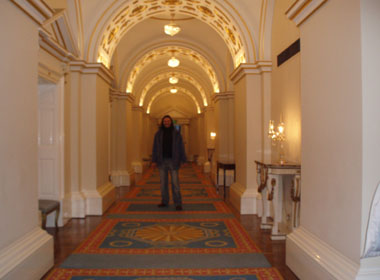 Interior del Castillo de Dublín