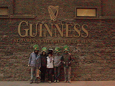 La pinta de Guinness