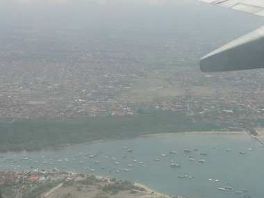 Bali desde el aire