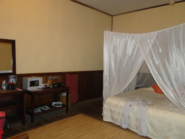 Our room at Rimba Eco Lodge