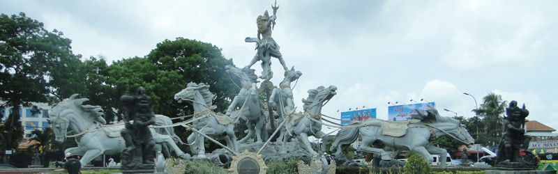Roundabout in Denpasar