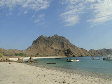 Beach at Padar Island