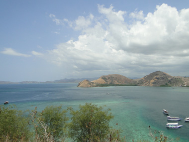 Vista desde la cima de la Isla Kelor