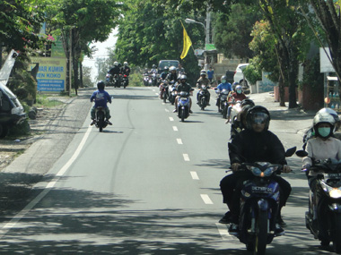 Motorbikes in Bali