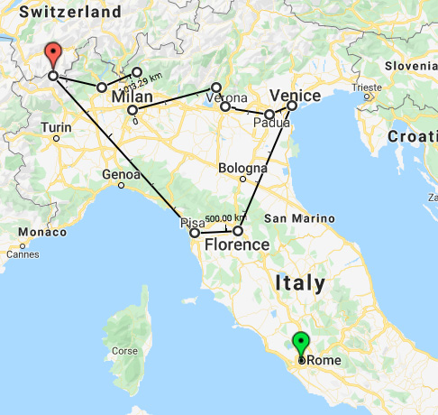 Viaje Norte de Italia