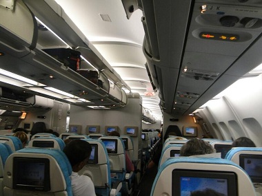 Turkish Airlines plane to Delhi