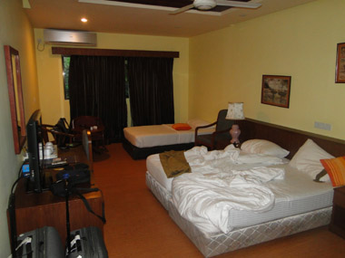 Our room at Nasandhura Palace