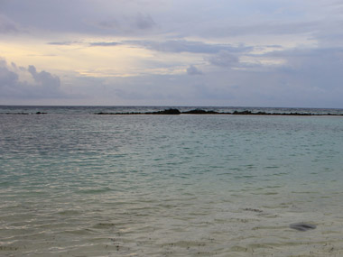 Our small bay in Kuredu