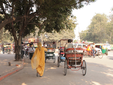 Calle de Old Delhi