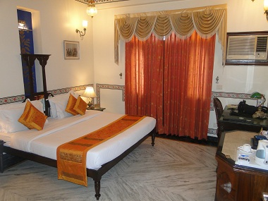 Our room in Umaid Mahal Hotel