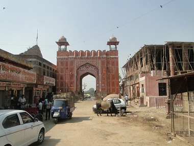 Gate to Galta area